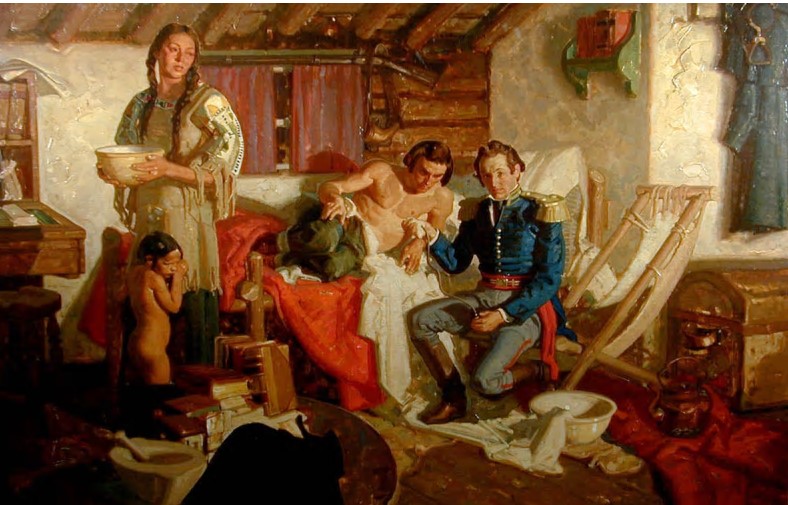 William Beaumont Alexis St Martin Dean Cornwell 1822