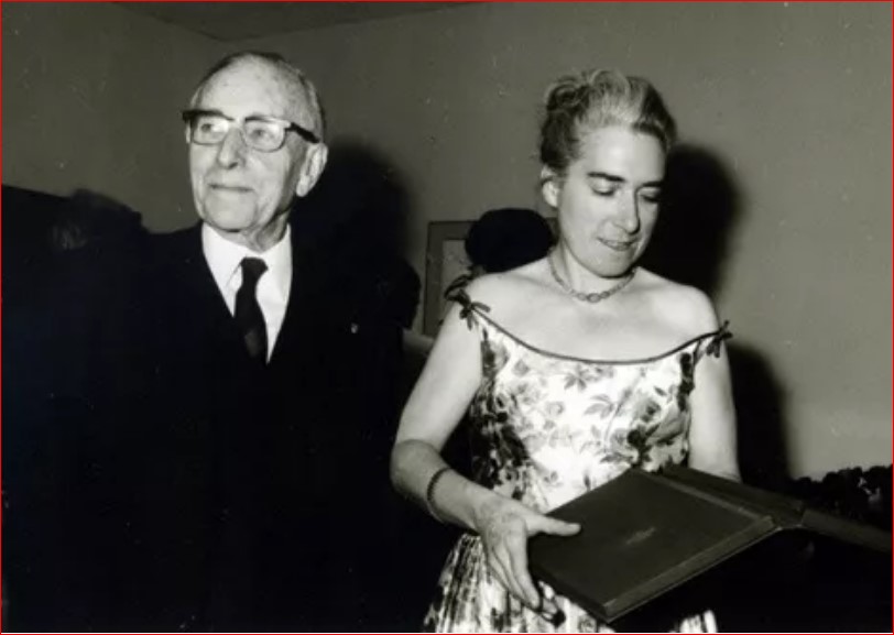 Marthe Gautier Robert Debré 1971