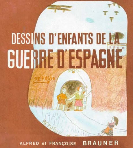 Brauner llibre dibuixos nens guerra Espanya