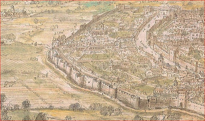 convent de Sant Antoni Abat, Anton Van der Wyngaerde (1563)