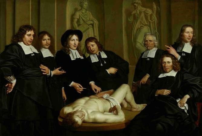 Lliçó d'anatomia del professor Ruysch