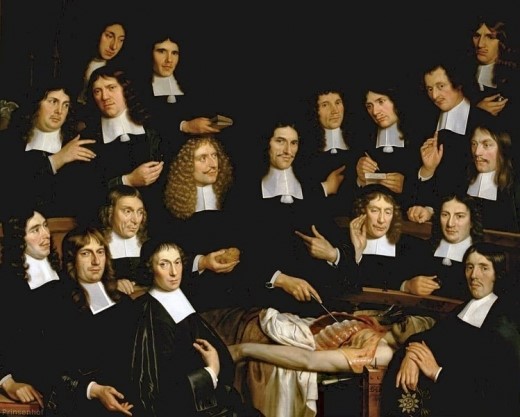 lliçó d'anatomia del Dr. Cornelis 's-Isaac Gravesande