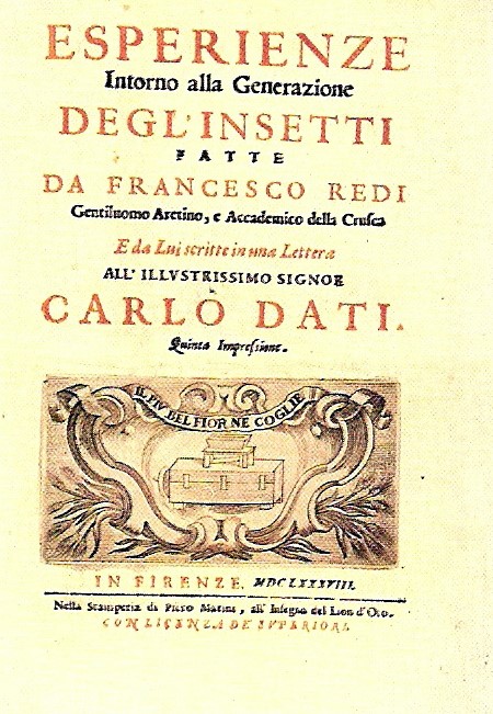 Carta Francesco Redi a Carlo Dati