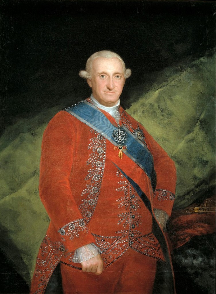 rei Carles IV, pintat per Francisco de Goya