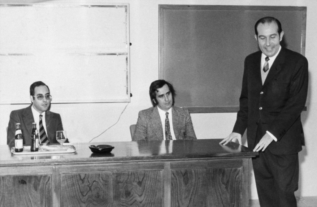 Hepatòlegs de Barcelona, Miquel Bruguera, Vicente Arroyo, Miquel Munar