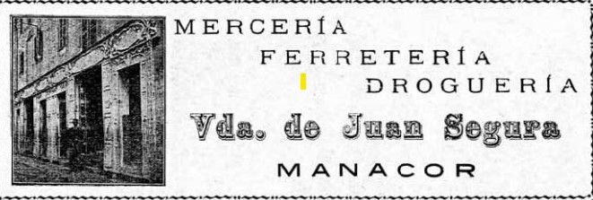 Merceria Ferreteria Drogueria Segura Manacor