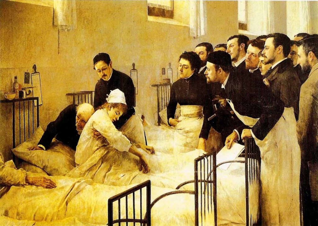 Visita hospital de Luis Jiménez Aranda