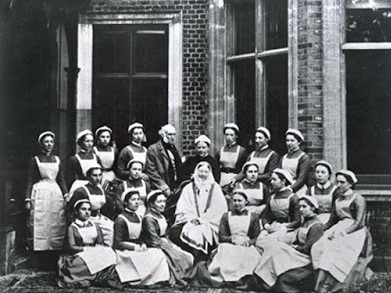 Florence Nightingale estudiants infermeria St. Thomas Hospital
