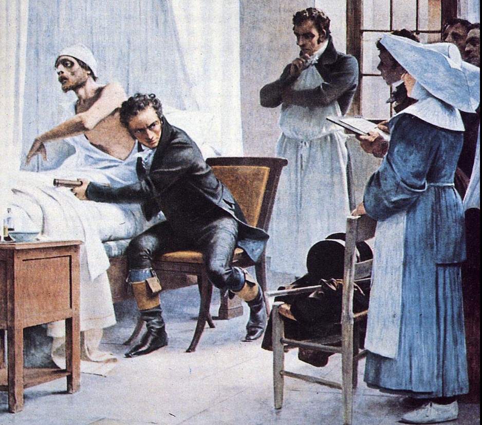 René Laennec per Theobald Chartan