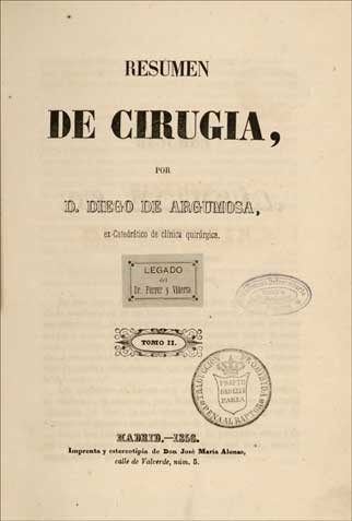 llibre Argumosa "Resum de cirurgia"