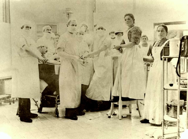 Quiròfan de Mikulicz a Breslau