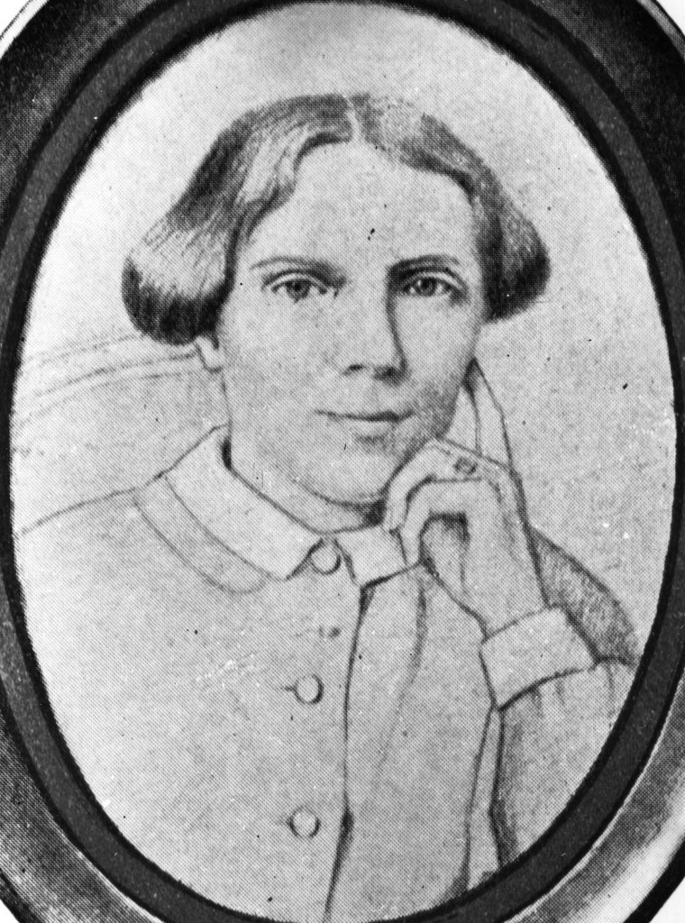 Aspecte juvenil d'Elizabeth Blackwell