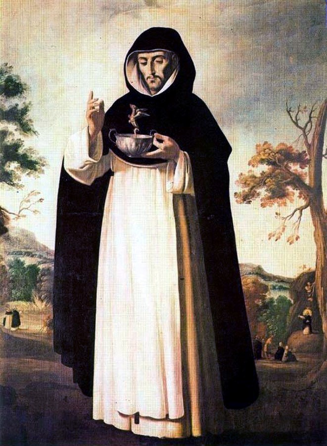 Sant Lluís Beltran, pintat per Zurbarán, Museu de Belles Arts, Sevilla.