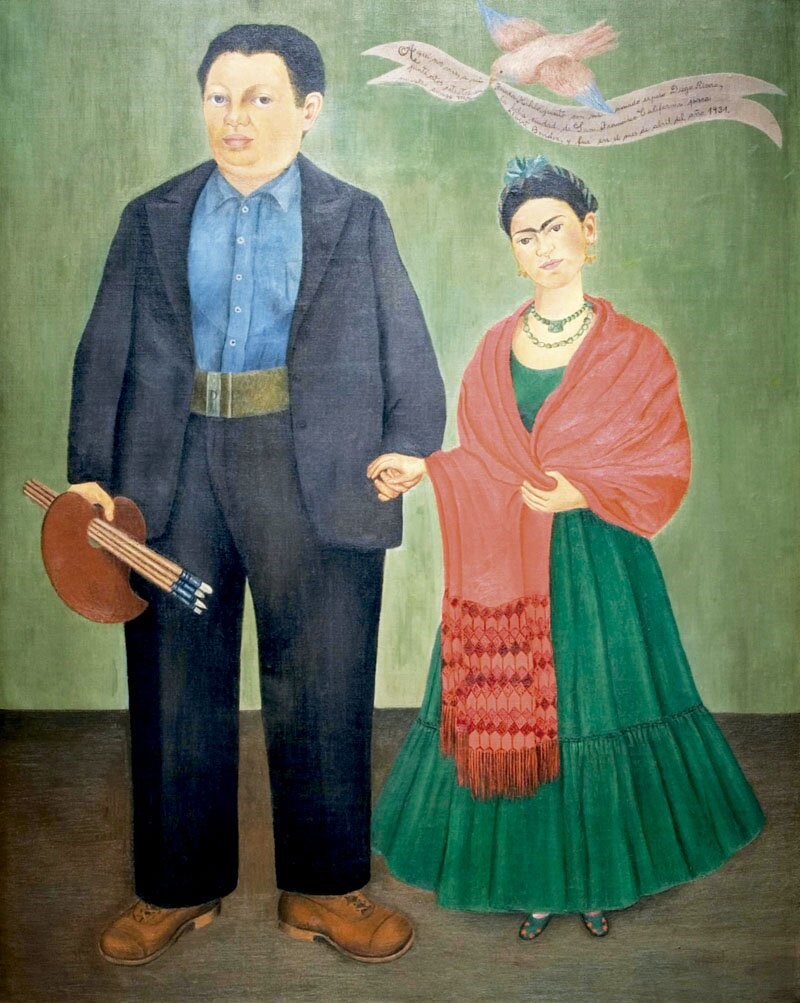 Diego Rivera i Frida Kahlo, 1931