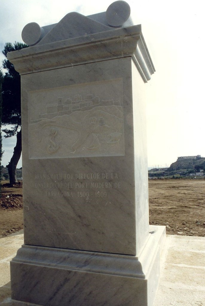 Mausoleu dedicat a Joan Smith al cementiri de Tarragona