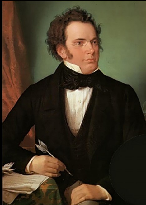 Franz Schubert per Wilhelm August Rieder ,1875