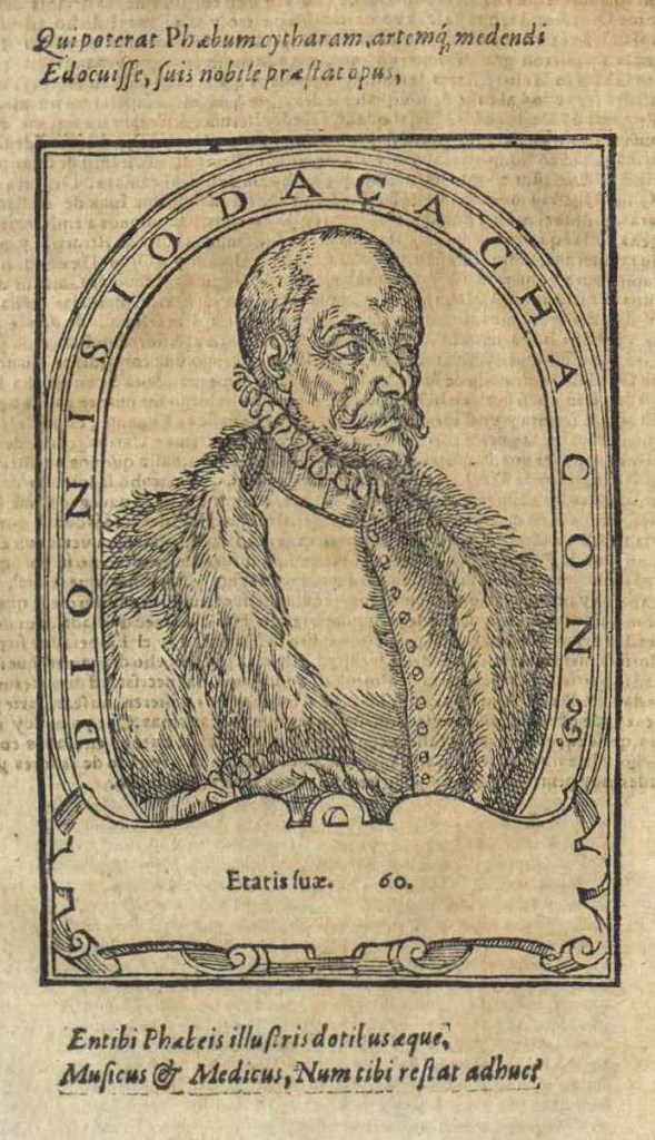 Retrat xilogràfic de Dionisio Daza Chacón quan tenia 60 anys