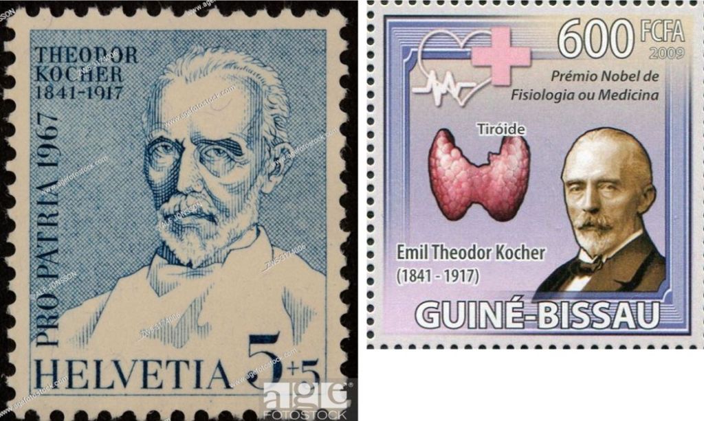 Segells en homenatge a Kocher