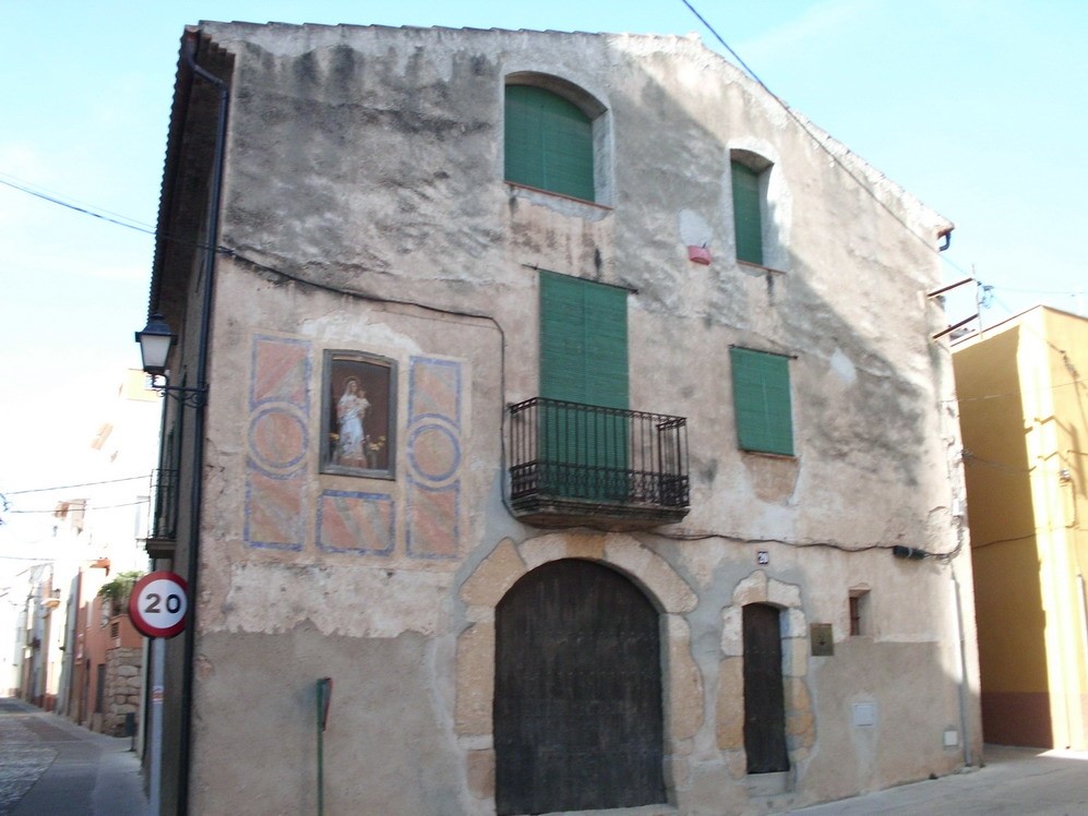 Cal Roso, Casa de Vilallonga del Camp on està instal·lat el Museu – Arxiu Pere Virgili