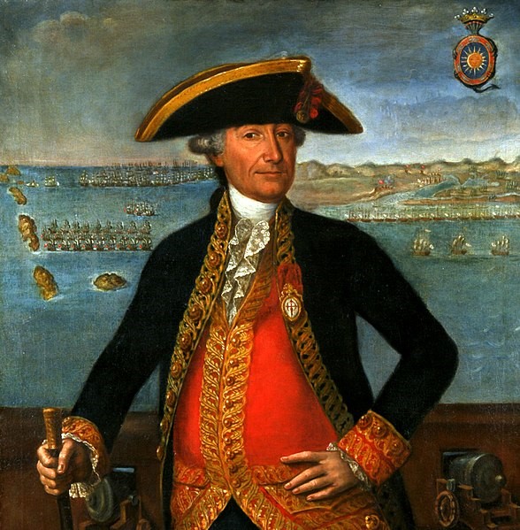 Retrat de José Solano y Bote, marques del Socors, d'autor desconegut, segle XVIII, Museu Naval de Madrid