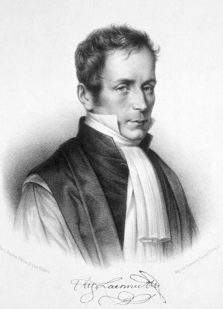 René Laennec (1781 – 1826), inventor de l'estetoscopi