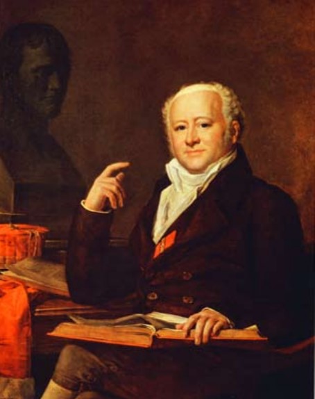 Jean-Nicolas Corvisart pintat per Gabriel Lemonnier. Musée d'Histoire de la Médecine