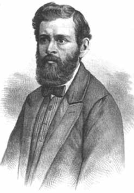 Retrat de Samuel Basch quan va a Mèxic a fer de metge personal de l'emperador Maximilià I