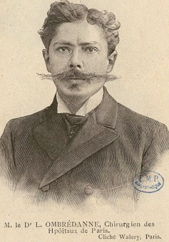 Louis Ombrédanne quan guanya l'internat dels hospitals de Paris