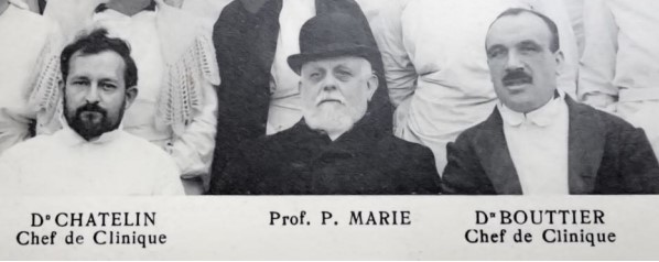 Chatelin amb el seu cap, el professor Pierre Marie