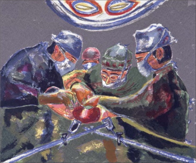 Sir Roy Calne operant