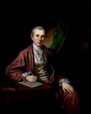 Benjamin Rush, de jove, pintat per Charles Peale