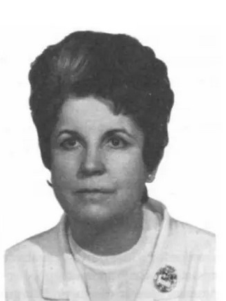 Adela Simón Pera quan dirigia la infermeria de l'Hospital de Sant Pau