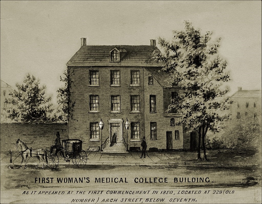 Primer edifici del Women's Medical College of Pennsylvania