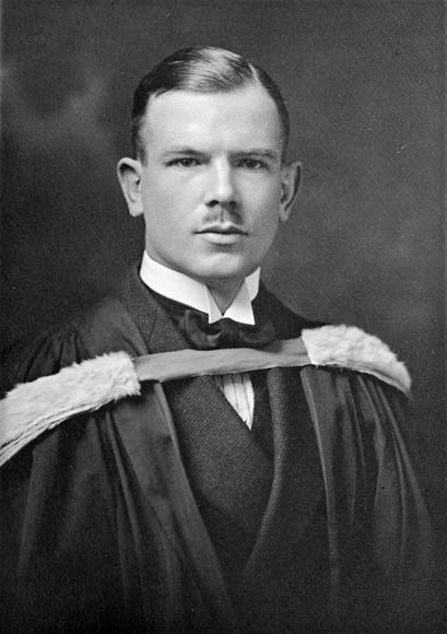 Norman Bethune el dia de la seva graduació, l’any 1922