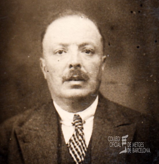 Dr. Baltasar Pijoan, director de l'escola d'Infermeria de la Mancomunitat catalana i més tard de la de la Generalitat de Catalunya