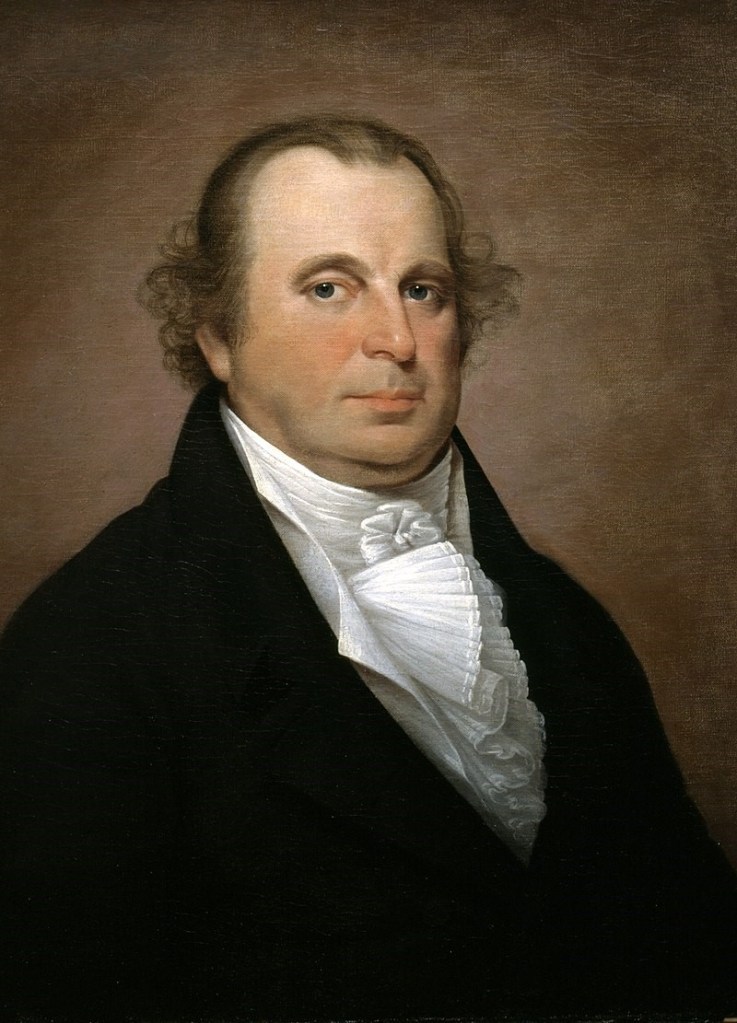 Dr. Elisha C. Dick (1775–1825), retrat pintat per Cephas Thompson