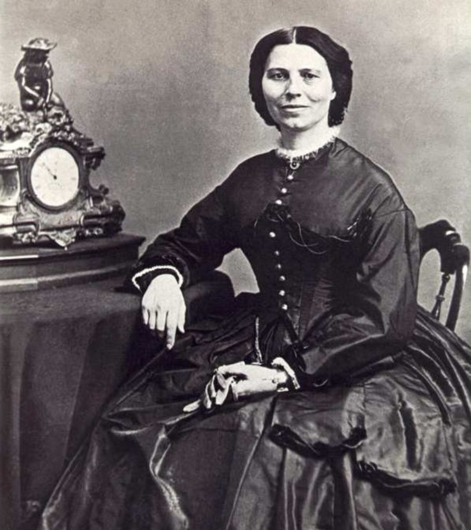 Clara Barton, circa 1866