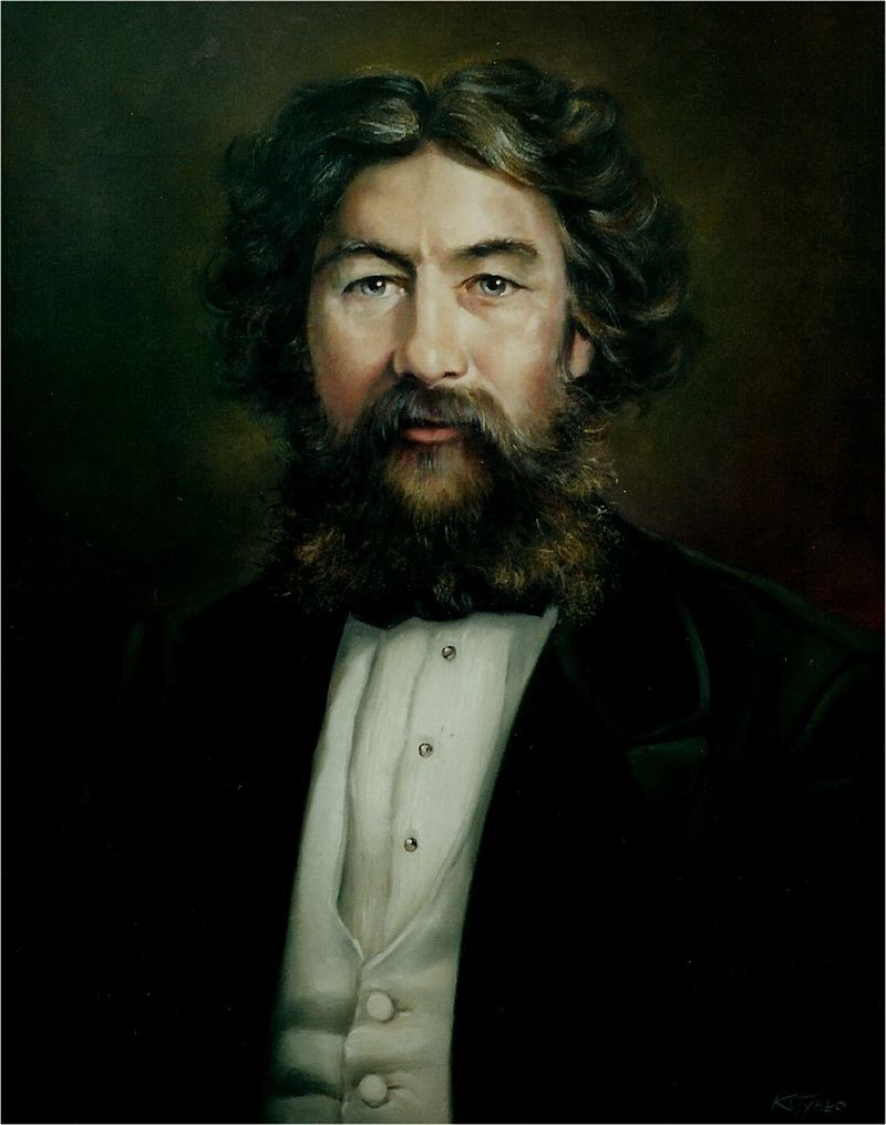 Retrat de Ludwick Rydygier pintat per Zbgniew Kotyllo