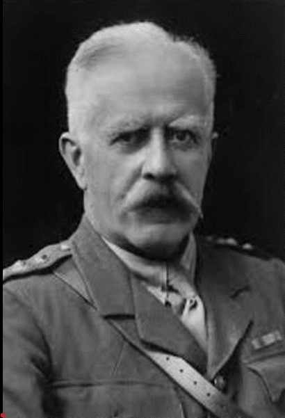 El coronel Archibald Garrod, de 1914 a 1918