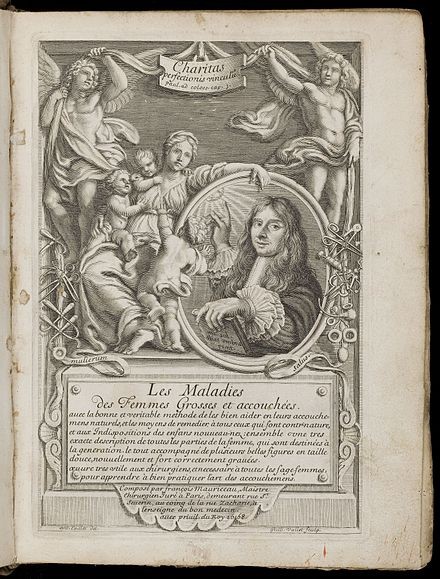 Portada del llibre de François Mauriceau