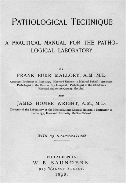 Llibre de tècniques de laboratori escrit per Mallory.