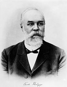 El bacteriòleg Carl Flugge