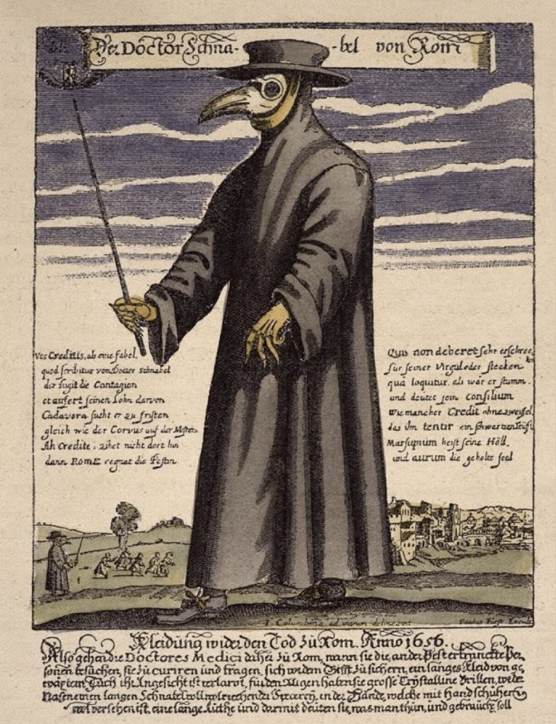 Protecció de la pesta bubònica el segle XVIII