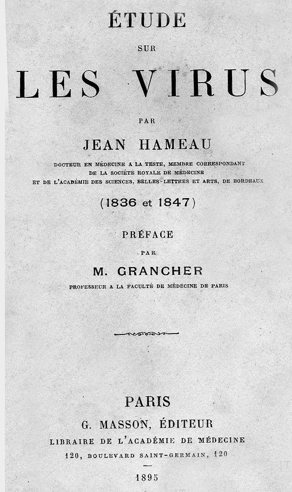 Portada del llibre de Jean Hameau