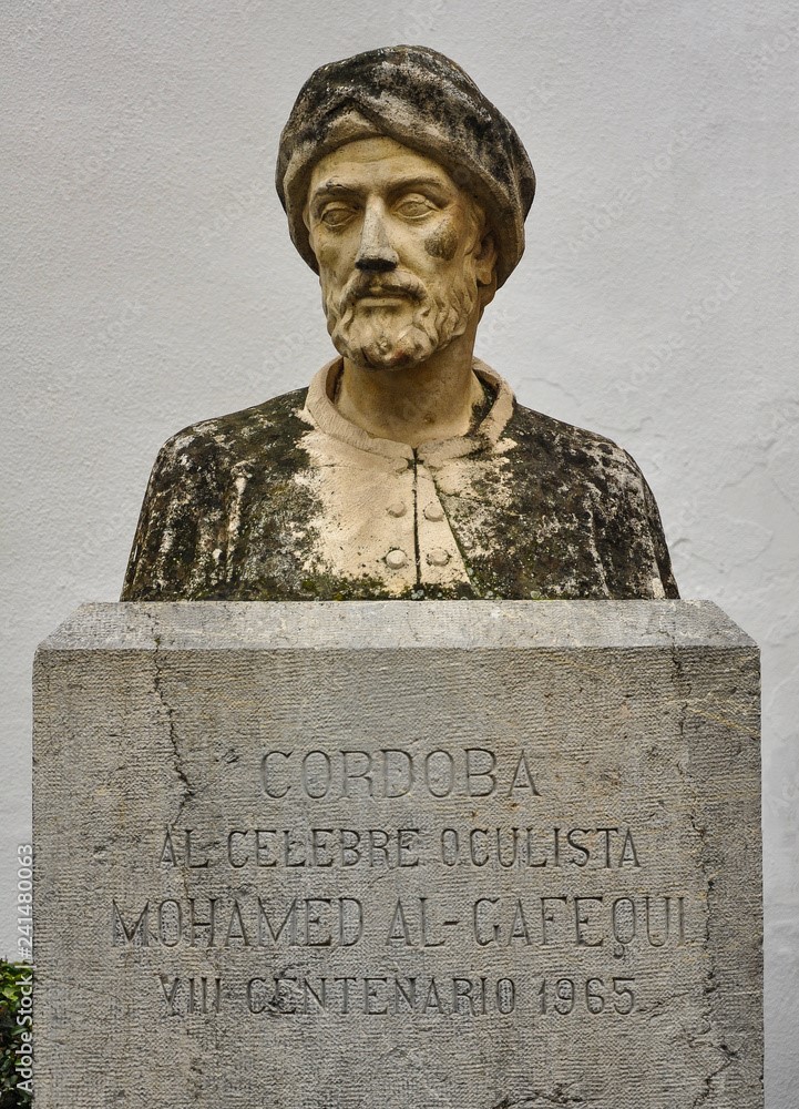 Bust d'Al-Gafequi a Córdoba