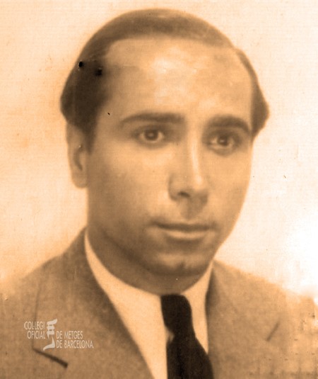 El Dr. Llauradó quan torna de la seva estada a Alemanya i es col·legia al Col·legi de Metges de Barcelona
