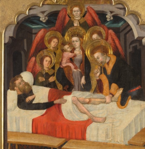 Miracle de la reposició de la cama a Pere el bover de Lluís Borrassà