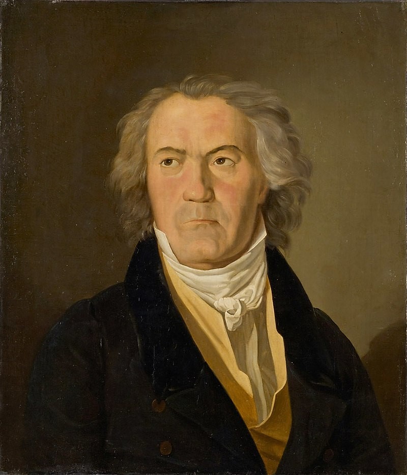 Beehoven l'any 1823, retrat pintat per Ferdinand Georg Waldmüller
