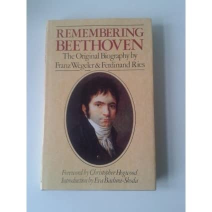 Primera biografia de Beethoven escrita per Franz Wegeler