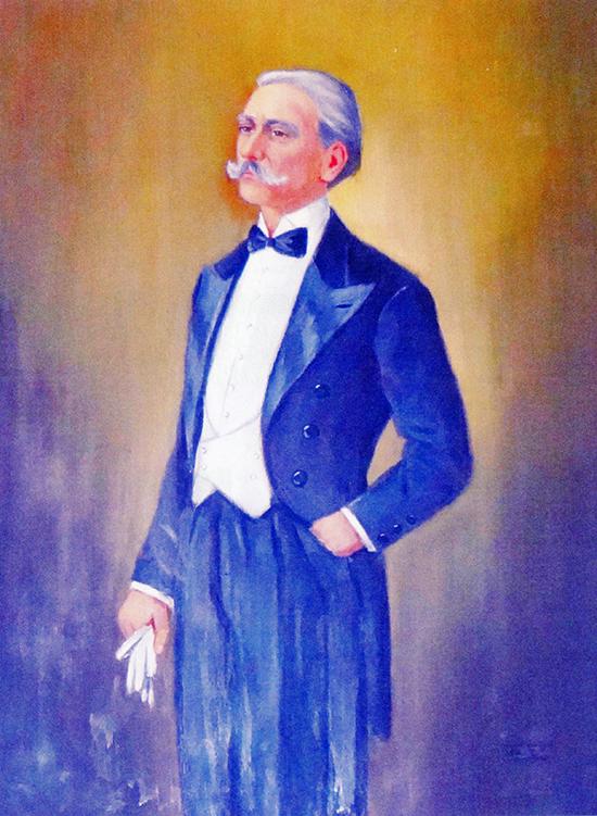 El dia que accedeix a la presidència de la Reial Acadèmia de Medicina de Barcelona